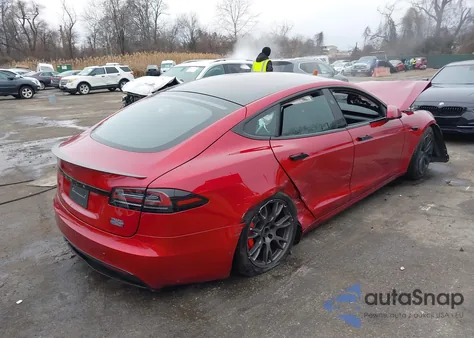 2025 Tesla Model S Plaid from USA, damaged, VIN 5YJSA1E69SF547975
